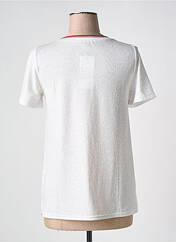 T-shirt blanc PLURIELLES pour femme seconde vue