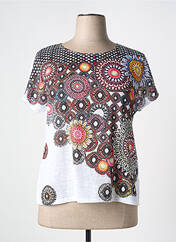 T-shirt blanc TELMAIL pour femme seconde vue