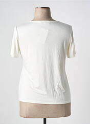 T-shirt blanc TELMAIL pour femme seconde vue