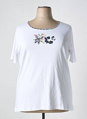 T-shirt blanc TELMAIL pour femme