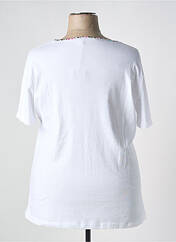 T-shirt blanc TELMAIL pour femme seconde vue