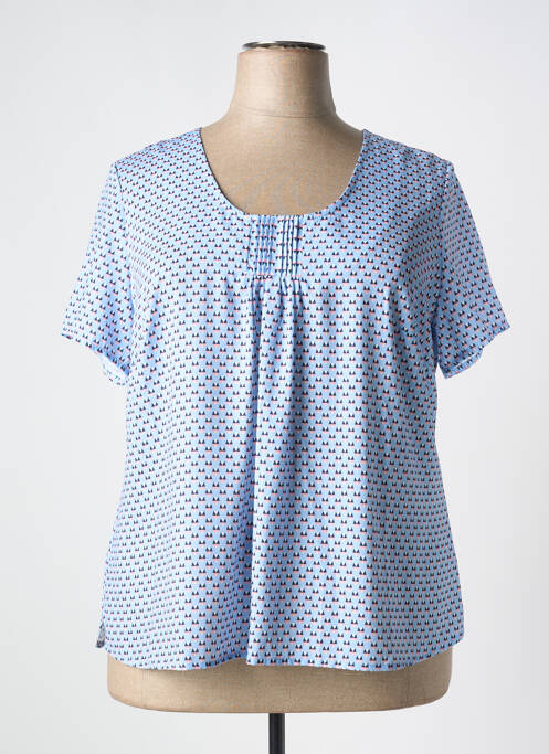 Blouse bleu PLURIELLES femme