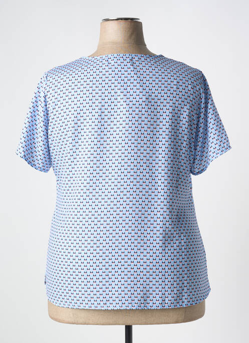 Blouse bleu PLURIELLES femme
