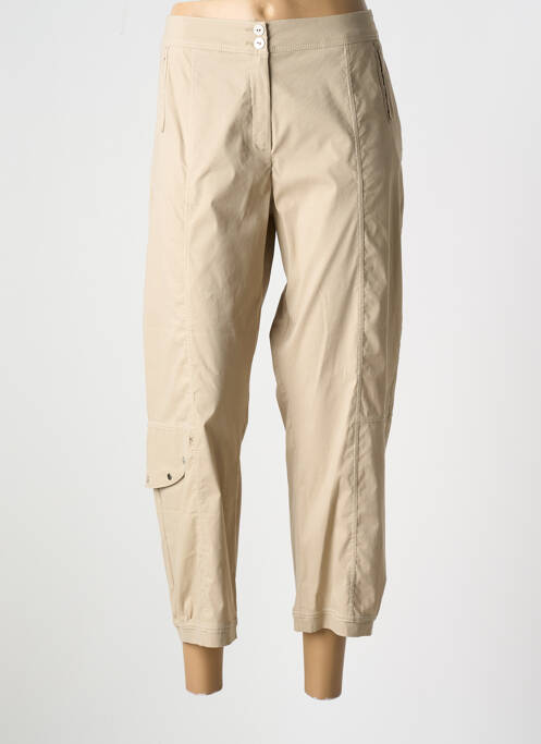 Pantalon 7/8 beige TELMAIL pour femme