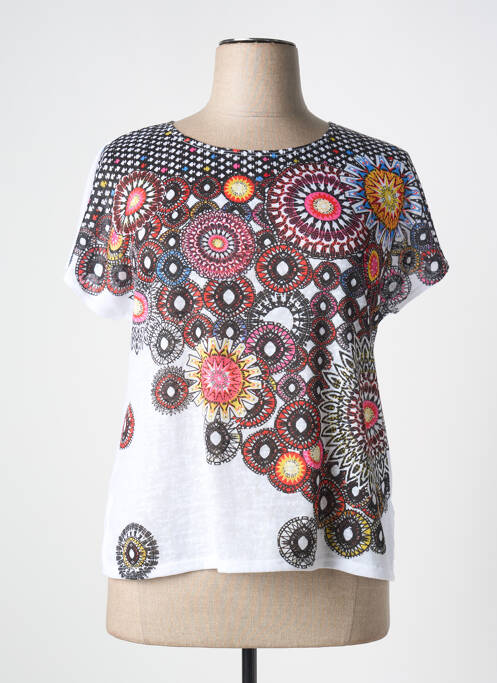 T-shirt blanc TELMAIL pour femme