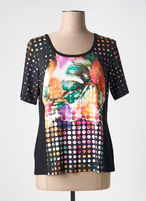 T-shirt noir TELMAIL pour femme