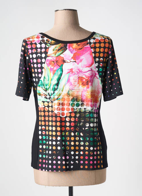 T-shirt noir TELMAIL pour femme