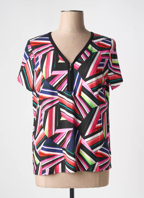 T-shirt noir TELMAIL pour femme