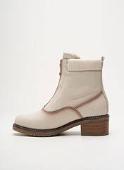 Bottines/Boots beige REMONTE pour femme seconde vue