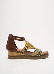 Sandales/Nu pieds marron XAPATAN pour femme seconde vue