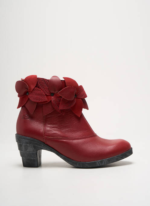 Bottines/Boots rouge LOINTS OF HOLLAND pour femme