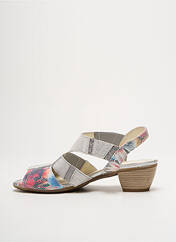 Sandales/Nu pieds argent PEDI GIRL pour femme seconde vue