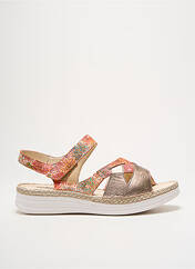 Sandales/Nu pieds orange PEDI GIRL pour femme seconde vue