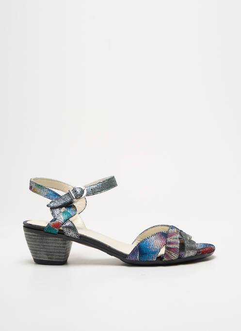 Sandales/Nu pieds argent PEDI GIRL pour femme