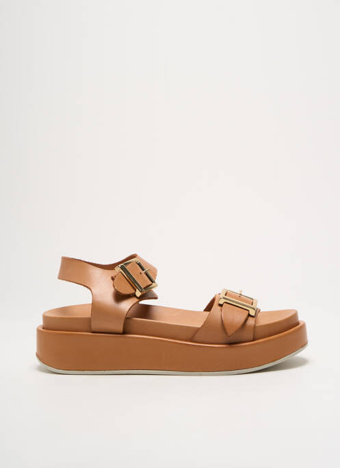 Sandales/Nu pieds marron COCO ET ABRICOT pour femme