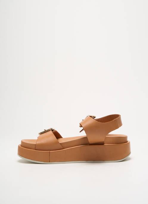 Sandales/Nu pieds marron COCO ET ABRICOT pour femme