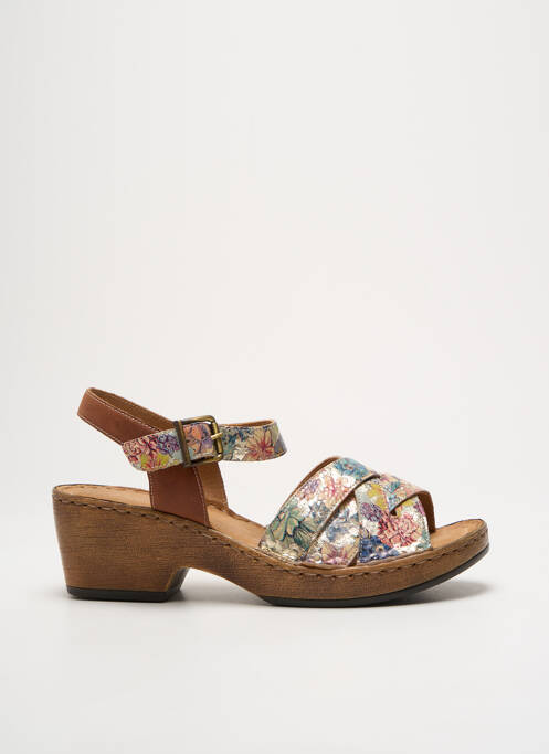 Sandales/Nu pieds marron PEDI GIRL pour femme