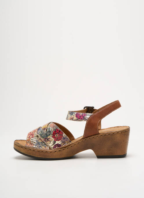 Sandales/Nu pieds marron PEDI GIRL pour femme