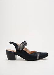 Escarpins noir FUGITIVE BY FRANCESCO ROSSI pour femme seconde vue