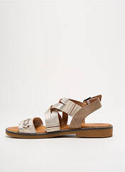 Sandales/Nu pieds marron CASTA pour femme seconde vue