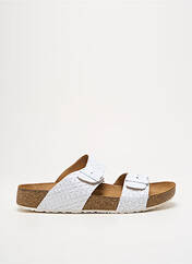 Mules/Sabots blanc HAFLINGER pour femme seconde vue
