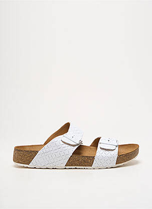 Mules/Sabots blanc HAFLINGER pour femme