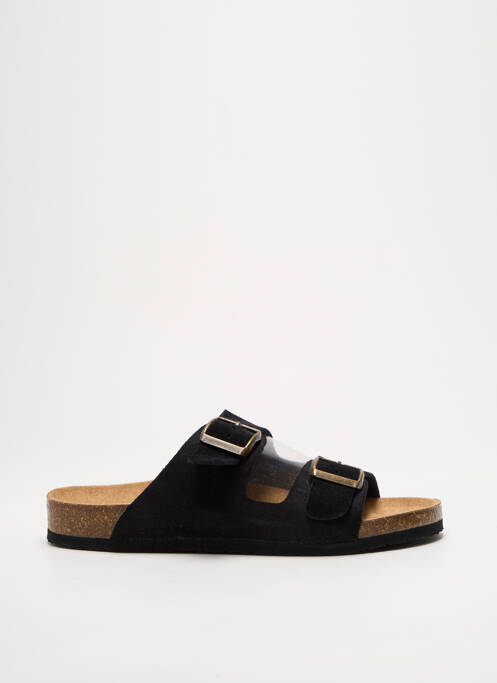 Mules/Sabots noir NATURAL WORLD pour femme
