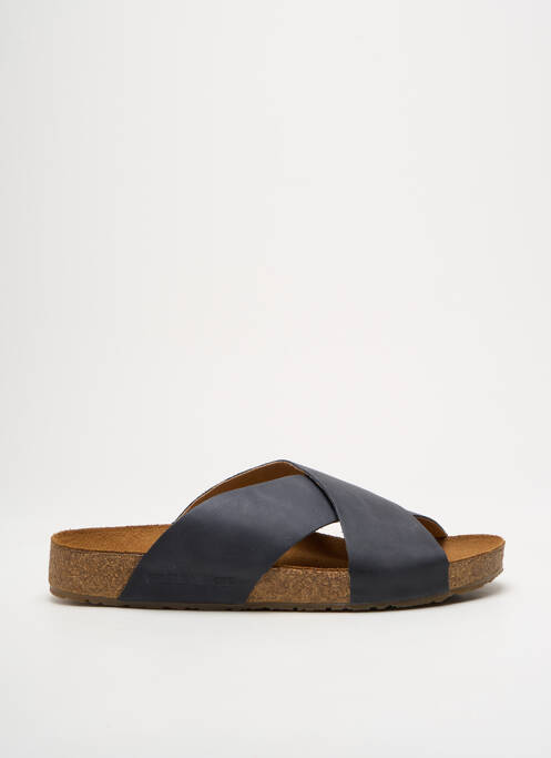 Mules/Sabots bleu HAFLINGER pour homme