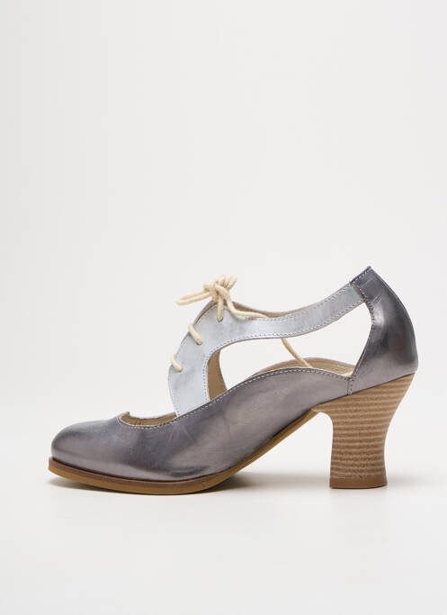 Sandales/Nu pieds argent LIBRE COMME L'AIR pour femme