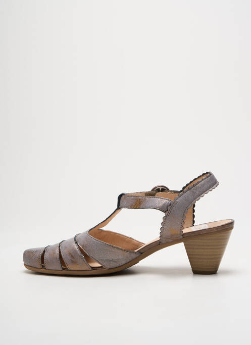 Sandales/Nu pieds gris SWEET femme