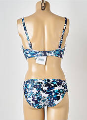 Maillot de bain 2 pièces bleu PANACHE pour femme seconde vue