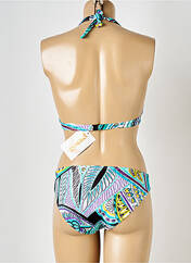 Maillot de bain 2 pièces bleu RASUREL pour femme seconde vue