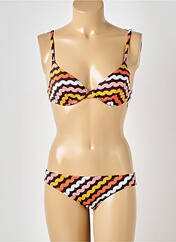 Maillot de bain 2 pièces marron JENNA DE ROSNAY pour femme seconde vue