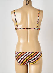 Maillot de bain 2 pièces marron JENNA DE ROSNAY pour femme seconde vue