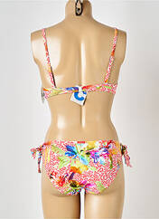 Maillot de bain 2 pièces orange LIDEA pour femme seconde vue