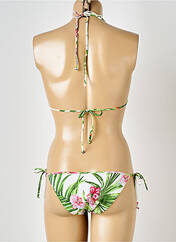 Maillot de bain 2 pièces vert ANTIGEL pour femme seconde vue