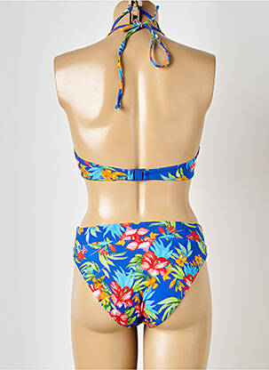 Maillot de bain 2 pièces stretch haut soutien-gorge balconnet bleu FREYA femme