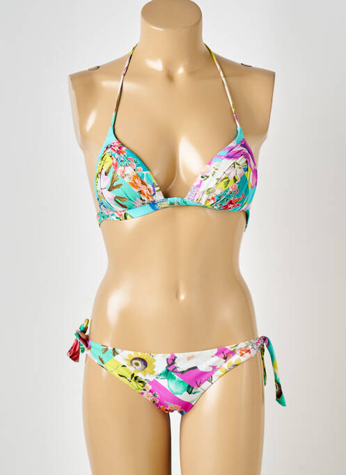 Maillot de bain 2 pièces bleu MARYAN MEHLHORN pour femme