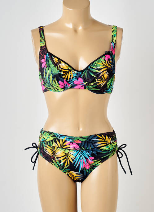 Maillot de bain 2 pièces noir SUN PLAYA pour femme