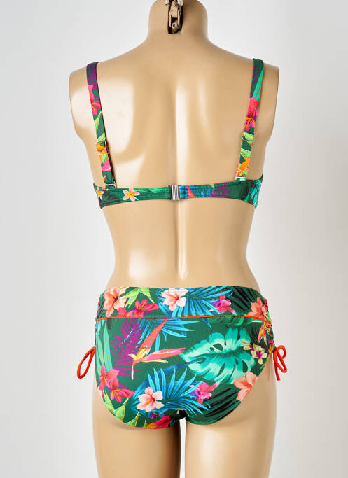 Maillot de bain 2 pièces vert SUN PLAYA pour femme