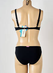 Maillot de bain 2 pièces noir LIDEA pour femme seconde vue