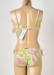 Maillot de bain 2 pièces vert LIDEA pour femme seconde vue