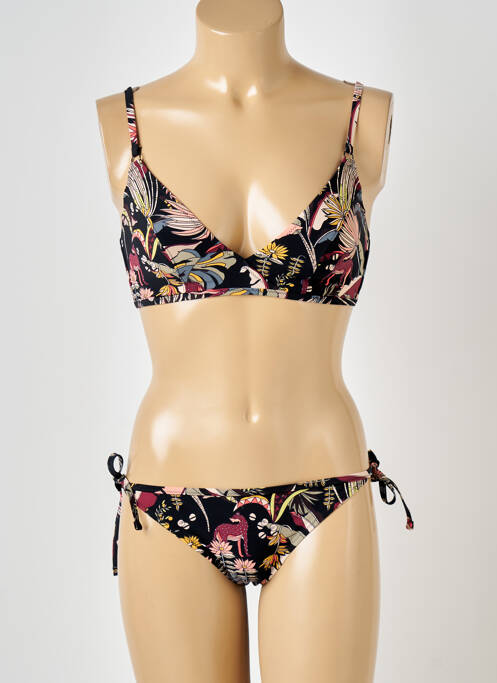 Maillot de bain 2 pièces stretch haut soutien-gorge balconnet noir ANITA femme