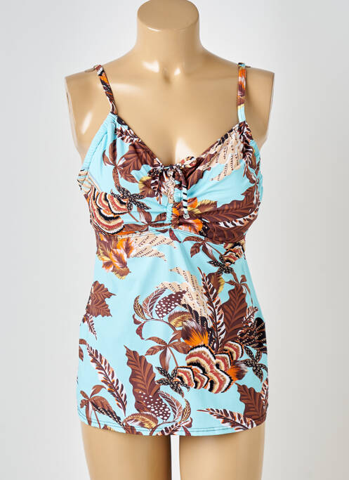 Haut de maillot de bain bleu SUN PLAYA pour femme