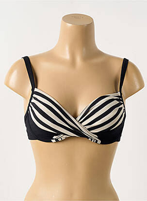 Haut de maillot de bain stretch haut soutien-gorge emboitant noir !OHO! femme