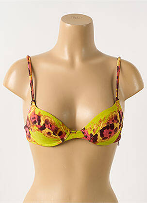 Haut de maillot de bain stretch haut soutien-gorge push-up vert MARYAN MEHLHORN femme