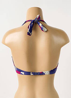 Haut de maillot de bain stretch haut soutien-gorge moulé violet AUBADE femme