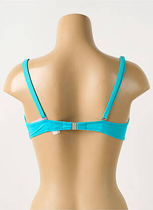Haut de maillot de bain haut soutien-gorge moulé haut soutien-gorge moulé bleu ANTIGEL femme