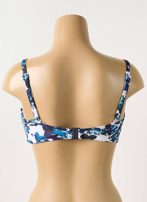 Haut de maillot de bain bleu 000010745342 pour femme