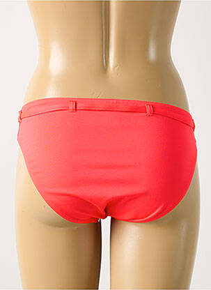 Bas de maillot de bain stretch culotte orange GRAIN DE SABLE femme